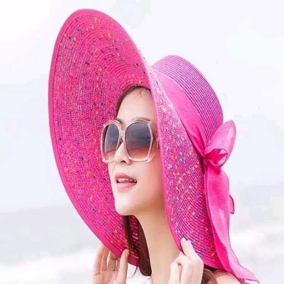 Beautiful Sun Straw Hat - Picture 1 of 3